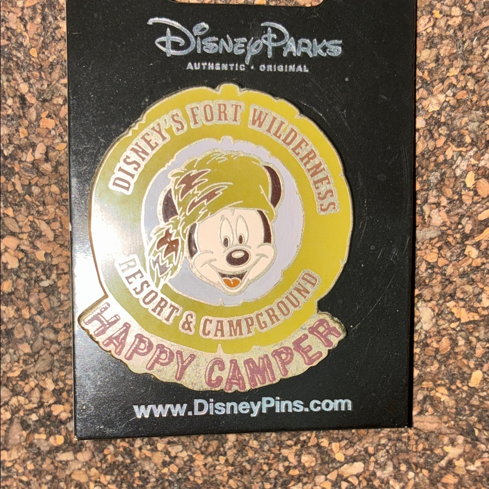 2014 WDW Disney Fort Wilderness ResortParks Happy Camper Pin #10396